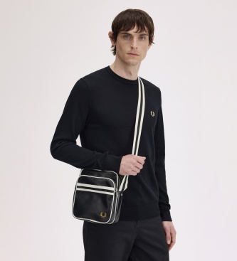 Fred Perry Czarna torba na ramię Classic