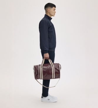 Fred Perry Klasyczna torba Barrel w kolorze bordowym