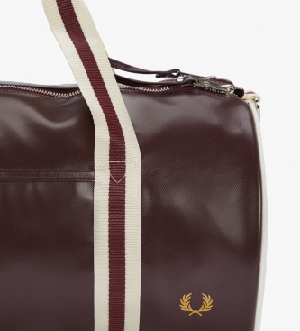 Fred Perry Klasyczna torba Barrel w kolorze bordowym