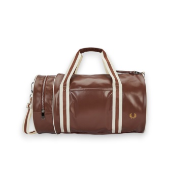 Fred Perry Klasyczna torba typu Barrel w kolorze brązowym