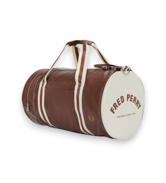 Fred Perry Klasyczna torba typu Barrel w kolorze brązowym