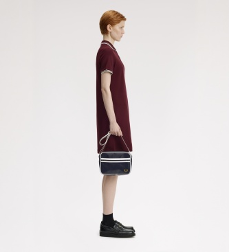 Fred Perry Torba na ramię Classic Mini w kolorze granatowym i ecru
