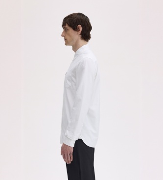 Fred Perry Camisa Oxford branca