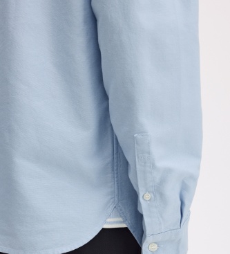 Fred Perry Camisa Oxford azul claro
