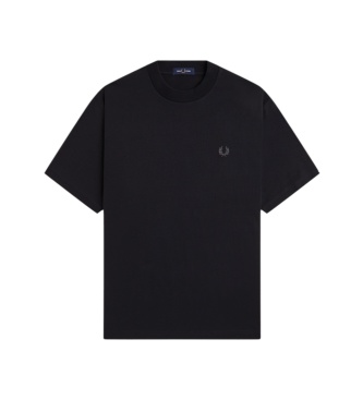 Fred Perry T-shirt med reflekterande tryck svart