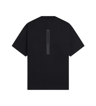 Fred Perry T-shirt med reflekterande tryck svart