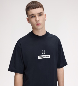 Fred Perry Camiseta Graphic azul marino