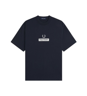 Fred Perry Camiseta Graphic azul marino