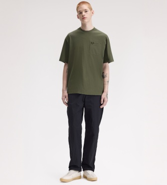 Fred Perry Camiseta Relaxed verde