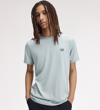 Fred Perry Camiseta Ringer azul