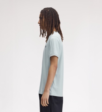 Fred Perry Camiseta Ringer azul