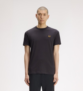 Fred Perry Camiseta Ringer gris