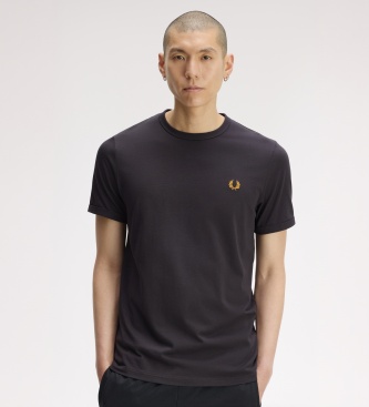 Fred Perry Camiseta Ringer gris