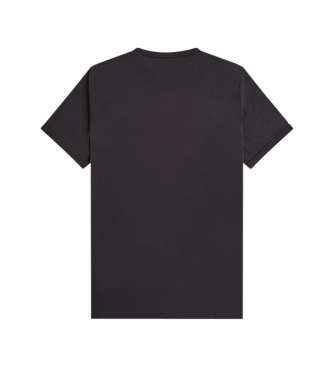 Fred Perry Camiseta Ringer gris