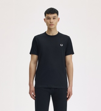Fred Perry Camiseta Ringer negra