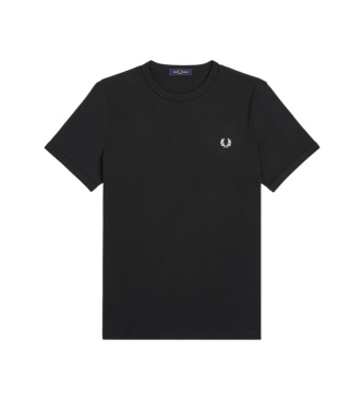 Fred Perry Camiseta Ringer negra