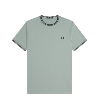 Fred Perry Camiseta Twin Tipped azul