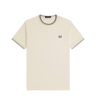 Fred Perry Camiseta Twin Tipped beige