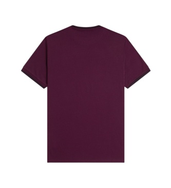 Fred Perry Camiseta Twin Tipped lila