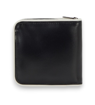 Fred Perry Cartera Classic con cremallera negra