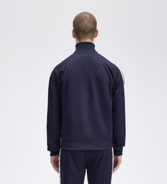 Fred Perry Giacca da tuta Taped blu navy