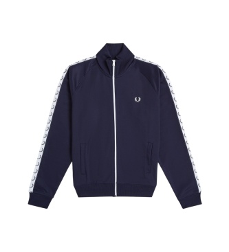 Fred Perry Giacca da tuta Taped blu navy
