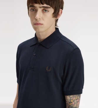 Fred Perry Polo liso marinho