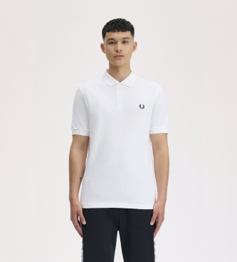 Fred Perry Polo liscia bianca
