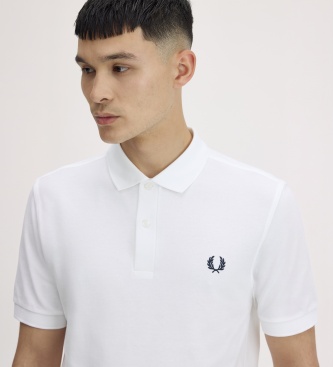Fred Perry Polo liscia bianca
