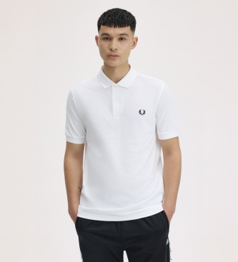 Fred Perry Polo liscia bianca