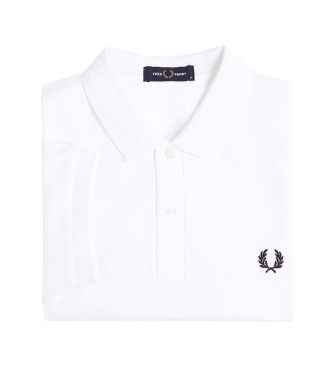 Fred Perry Polo liscia bianca