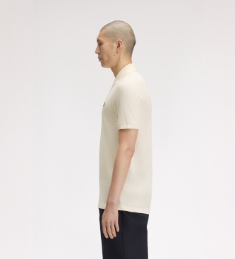 Fred Perry Polo liso bege