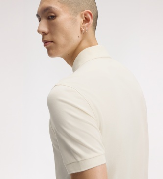 Fred Perry Polo liso bege