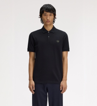 Fred Perry Polo liso preto