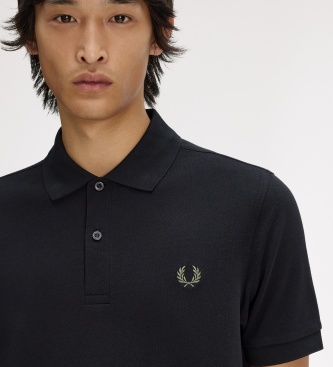 Fred Perry Polo liso preto