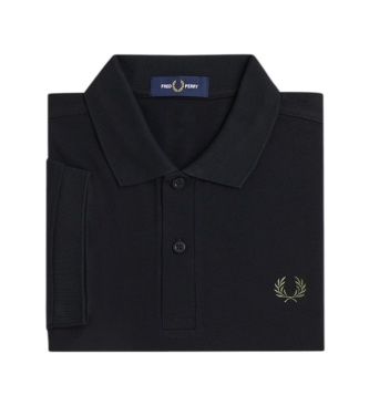 Fred Perry Polo liso preto