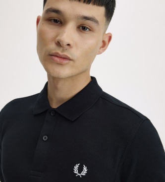 Fred Perry Polo liso preto