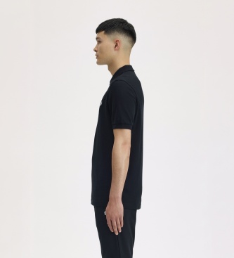 Fred Perry Polo liso preto