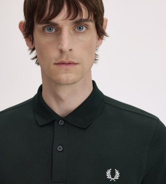 Fred Perry Enfärgad polotröja grön