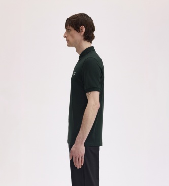 Fred Perry Enfärgad polotröja grön