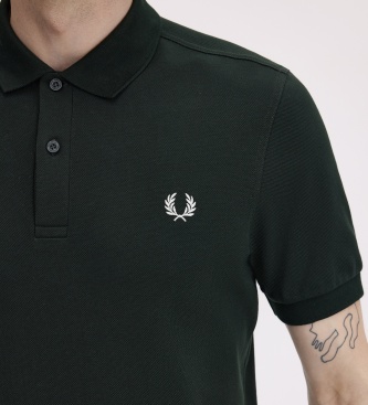Fred Perry Enfärgad polotröja grön