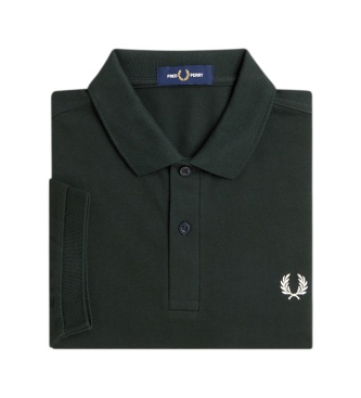 Fred Perry Enfärgad polotröja grön