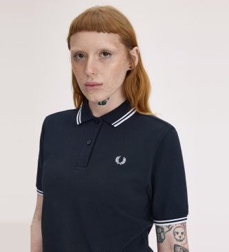 Fred Perry Polo Twin Tipped azul-marinho