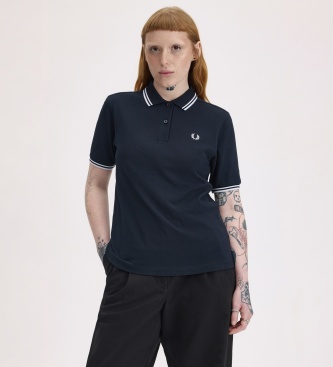 Fred Perry Polo Twin Tipped azul-marinho