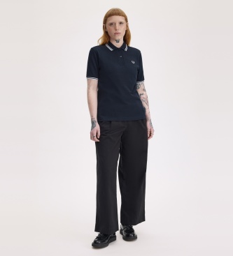 Fred Perry Polo Twin Tipped azul-marinho