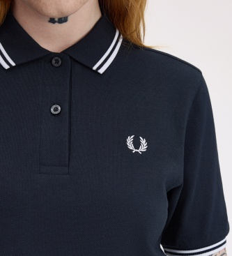 Fred Perry Polo Twin Tipped azul-marinho