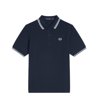 Fred Perry Polo Twin Tipped azul-marinho