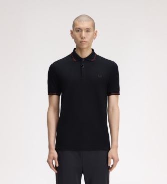 Fred Perry Polo Twin Tipped azul-marinho