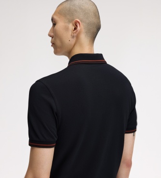 Fred Perry Polo Twin Tipped azul-marinho