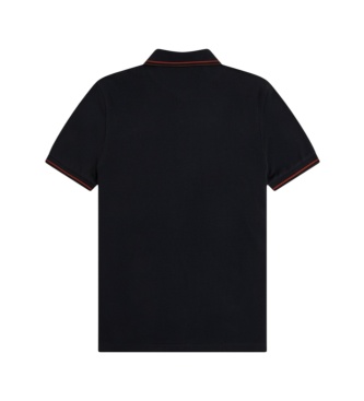 Fred Perry Polo Twin Tipped azul-marinho